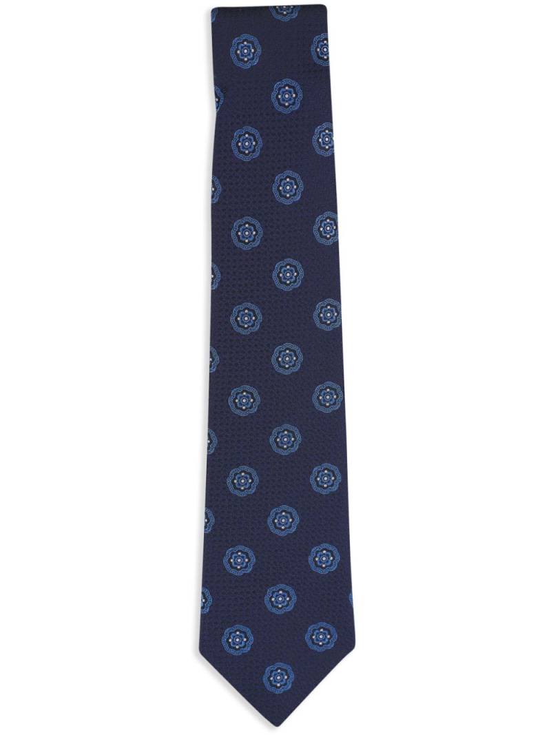 Isaia silk tie - Blue von Isaia