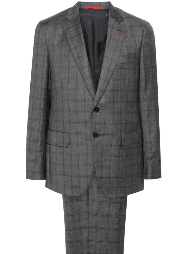 Isaia single-breasted suit - Grey von Isaia