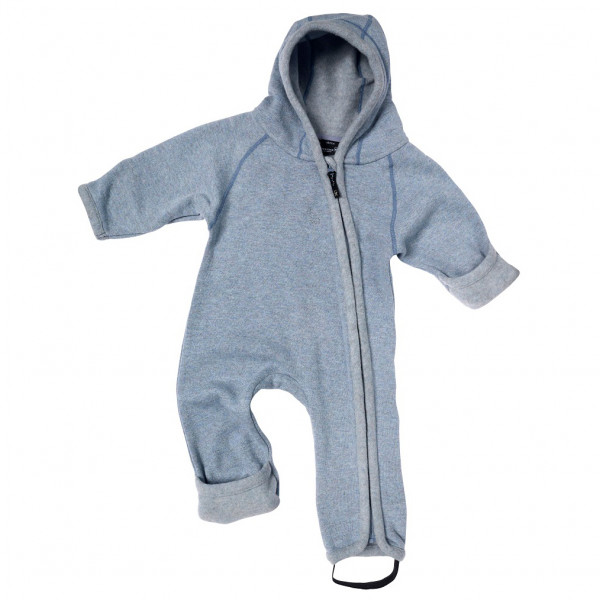 Isbjörn - Baby's Shaun Jumpsuit - Overall Gr 56/62 grau von Isbjörn