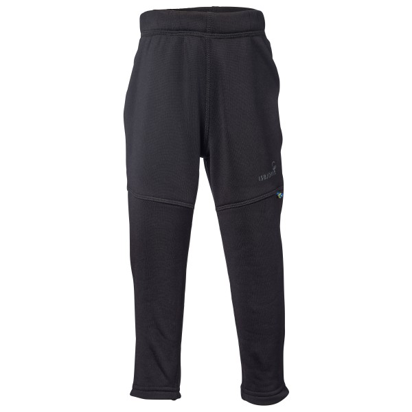 Isbjörn - Kid's Panda Pant - Fleecehose Gr 122/128 schwarz/grau von Isbjörn