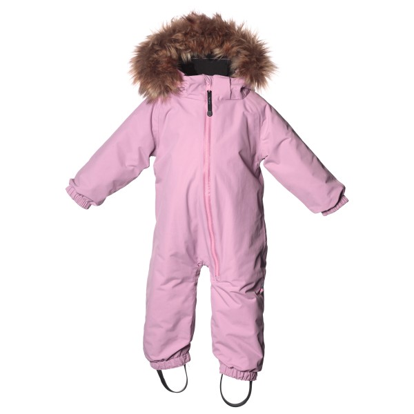 Isbjörn - Kid's Toddler Padded Jumpsuit with Fur - Overall Gr 74 rosa von Isbjörn