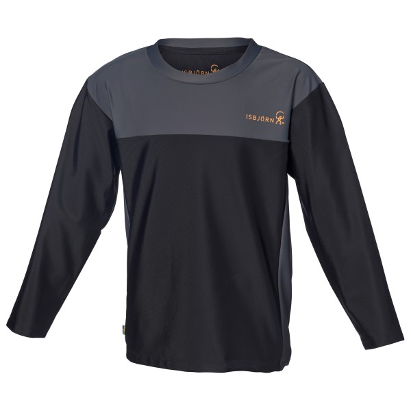 Isbjörn - Kid's Wolfe All Mountain MTB L/S - Funktionsshirt Gr 110/116 schwarz von Isbjörn