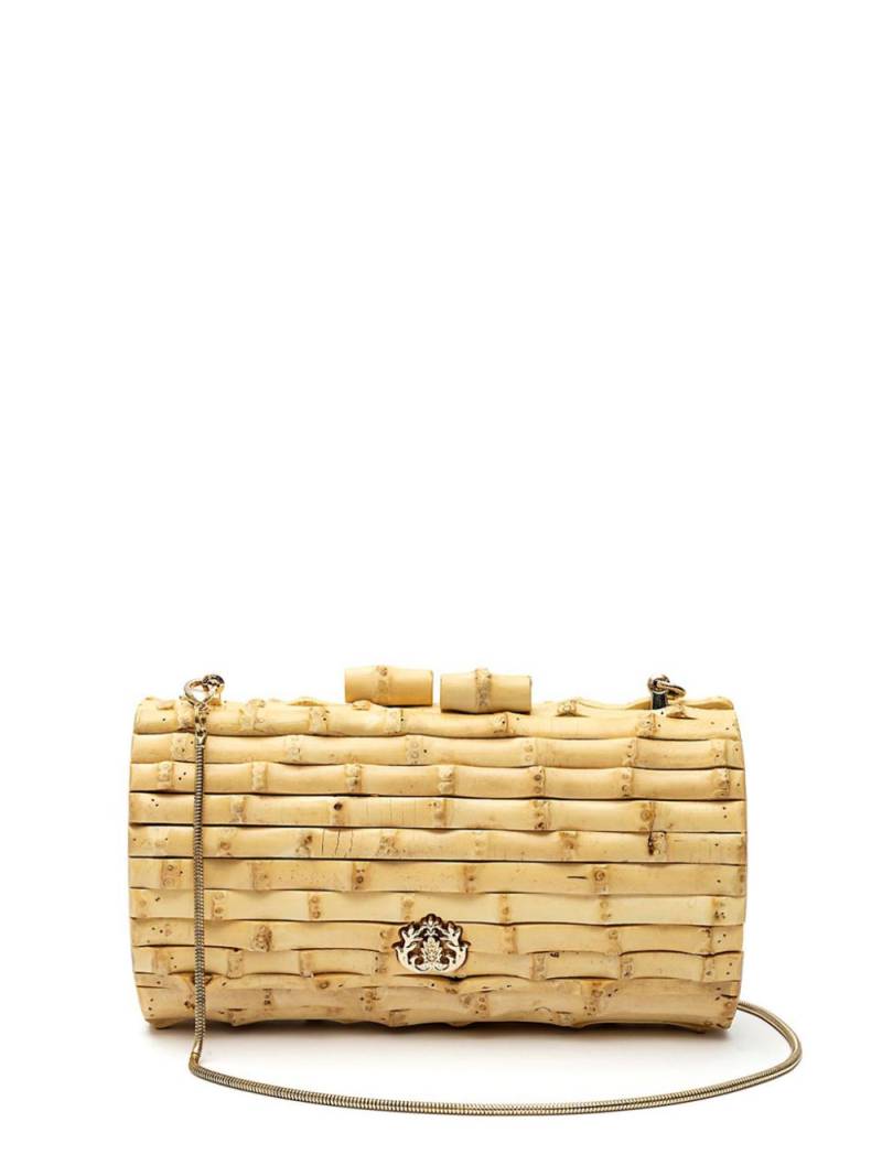 Isla Aurea clutch bag - Neutrals von Isla