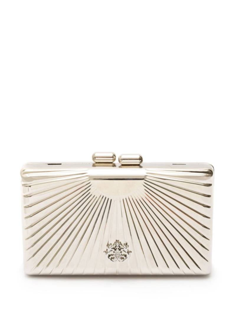 Isla Deluxe tassel-detail clutch bag - Silver von Isla