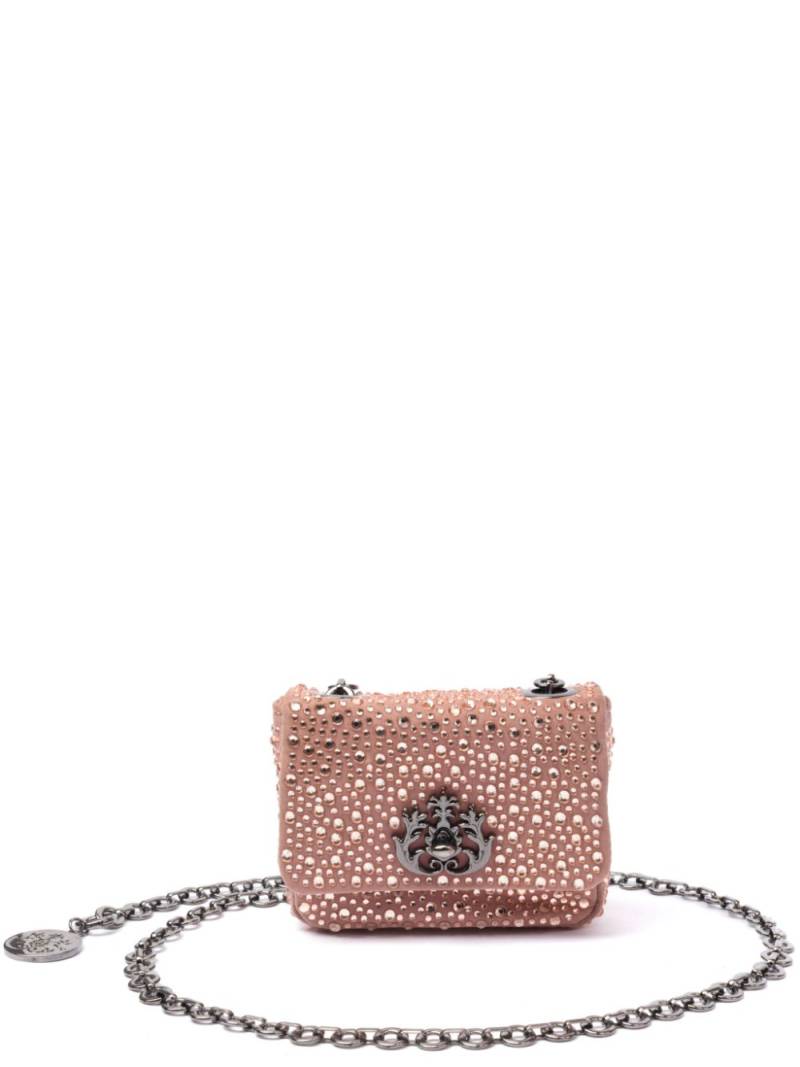 Isla Nano Jolie crystal-embellished mini bag - Neutrals von Isla