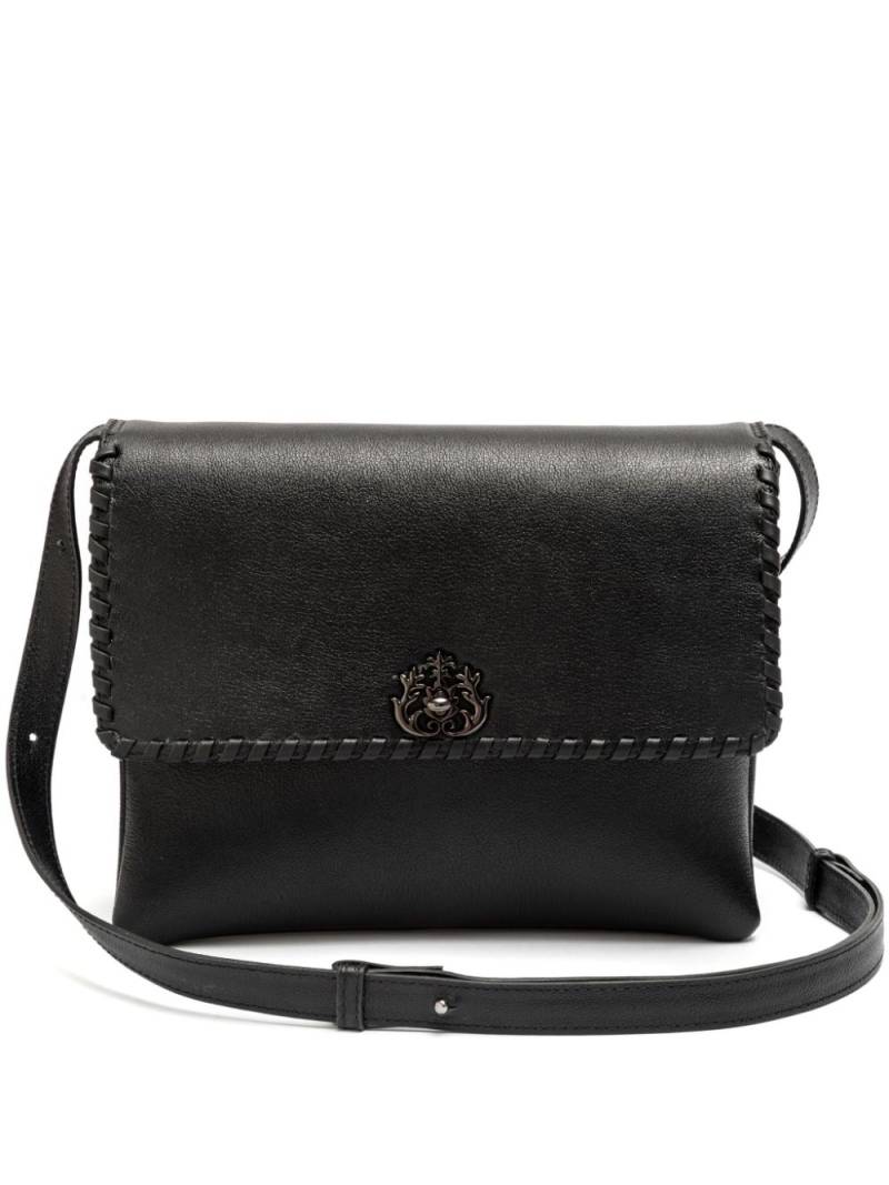 Isla New Camille leather shoulder bag - Black von Isla