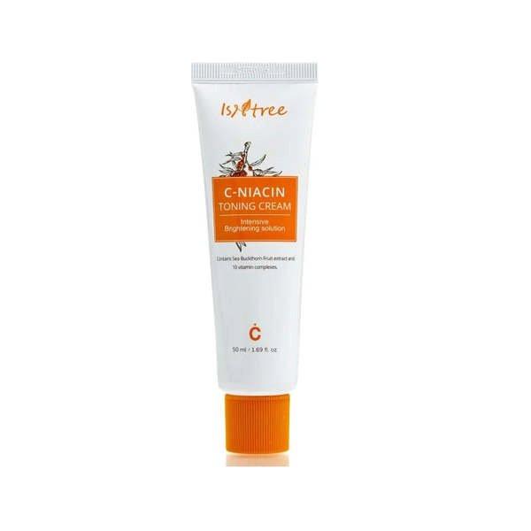 Aufhellende Tagescreme Mit Vitamin C Und Niacin Damen  50ml von Isntree