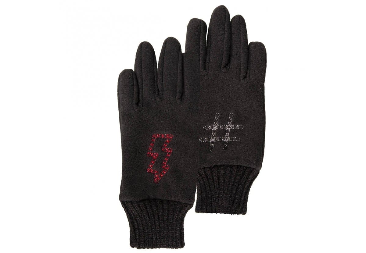 Isotoner Gants Polaire "broderies" Compatibles Ecrans-10-12A 10-12A von Isotoner