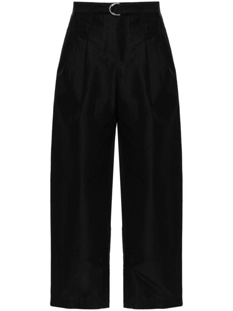 Issey Miyake Enfold high-waist wide trousers - Black von Issey Miyake