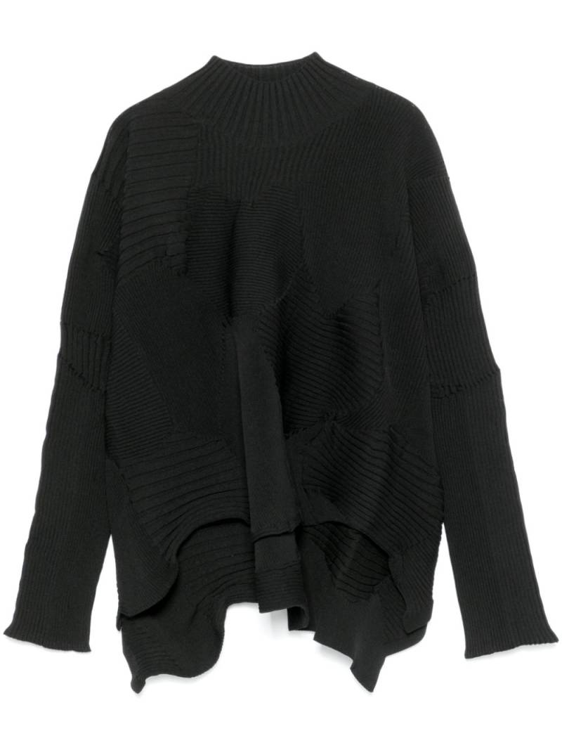 Issey Miyake Kone Kone sweater - Black von Issey Miyake