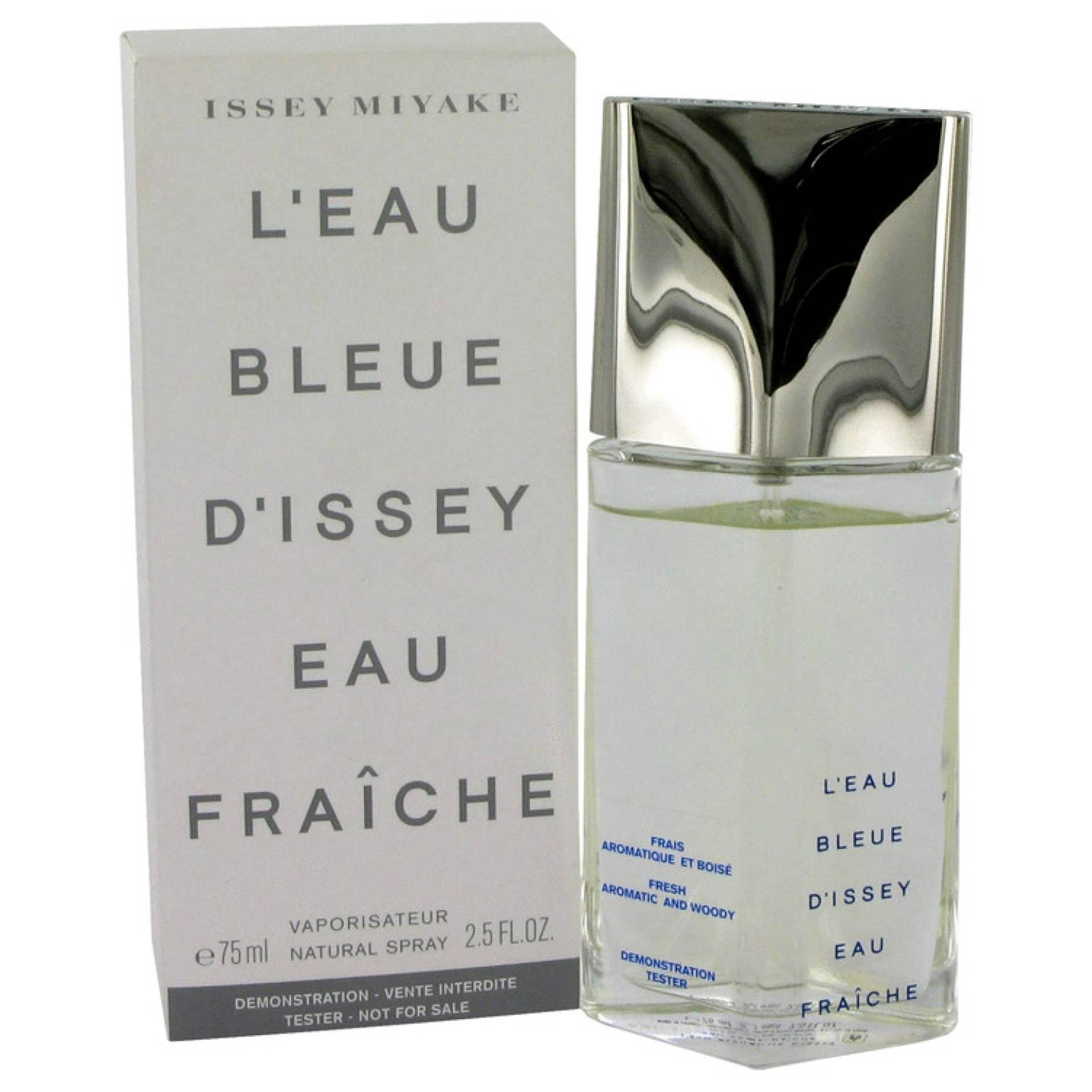 Issey Miyake L'EAU BLEUE D'ISSEY POUR HOMME Eau De Fraiche Toilette Spray (Tester) 75 ml von Issey Miyake