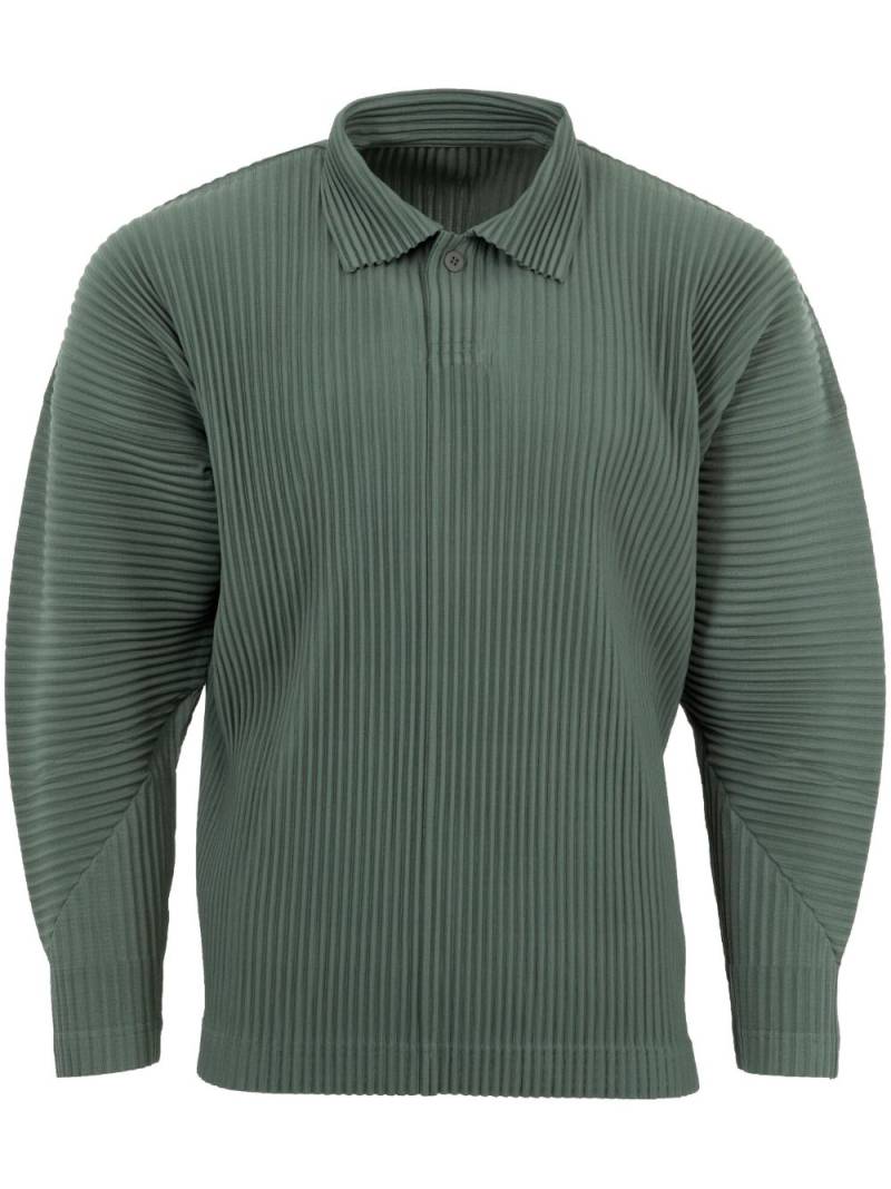 Homme Plissé Issey Miyake Mc October shirt - Green von Homme Plissé Issey Miyake