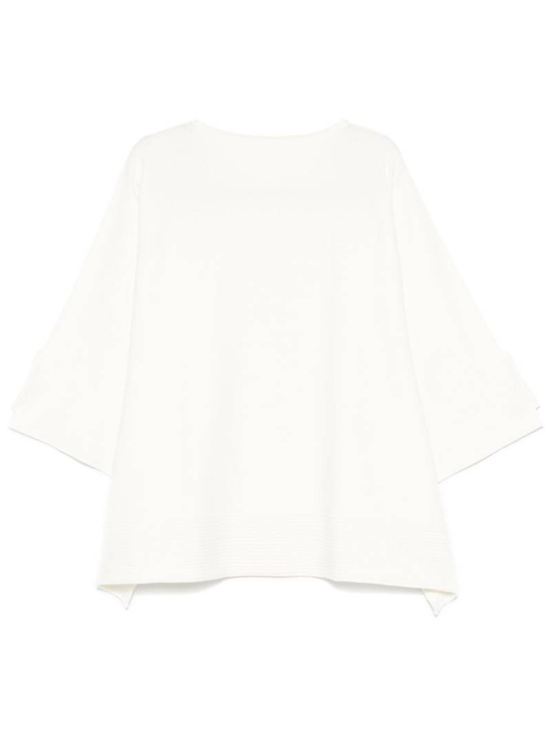 Issey Miyake Square Rib AP sweater - White von Issey Miyake