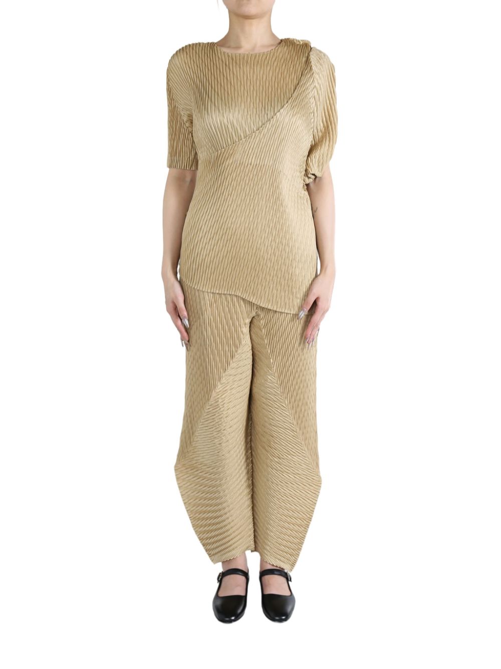 Issey Miyake asymmetric top - Neutrals von Issey Miyake