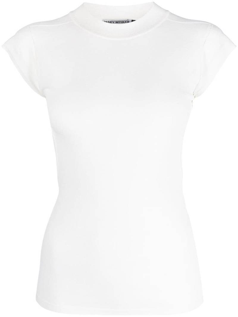 Issey Miyake open-back top - White von Issey Miyake