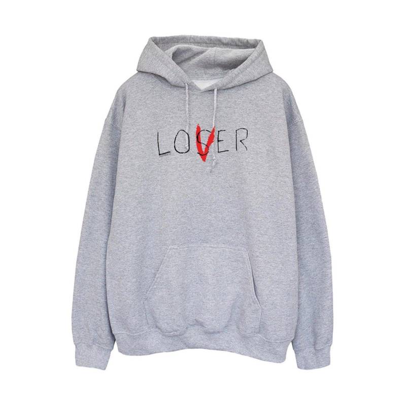 It - Loser Lover Kapuzenpullover, für Damen, Grau, Größe M von It