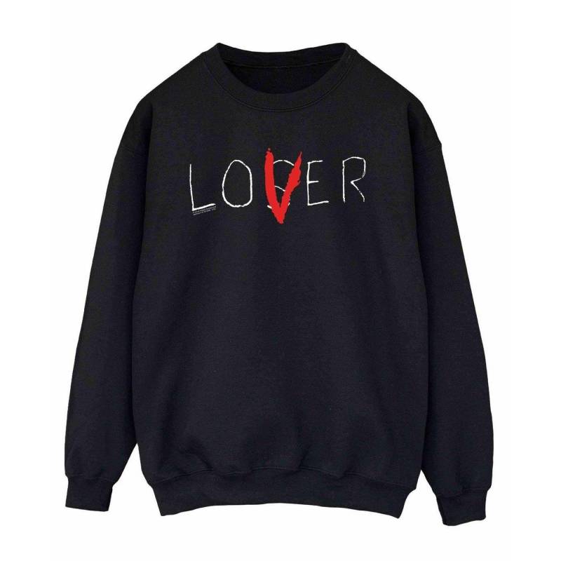 It - Loser Lover Sweatshirt, für Damen, Schwarz, Größe M von It