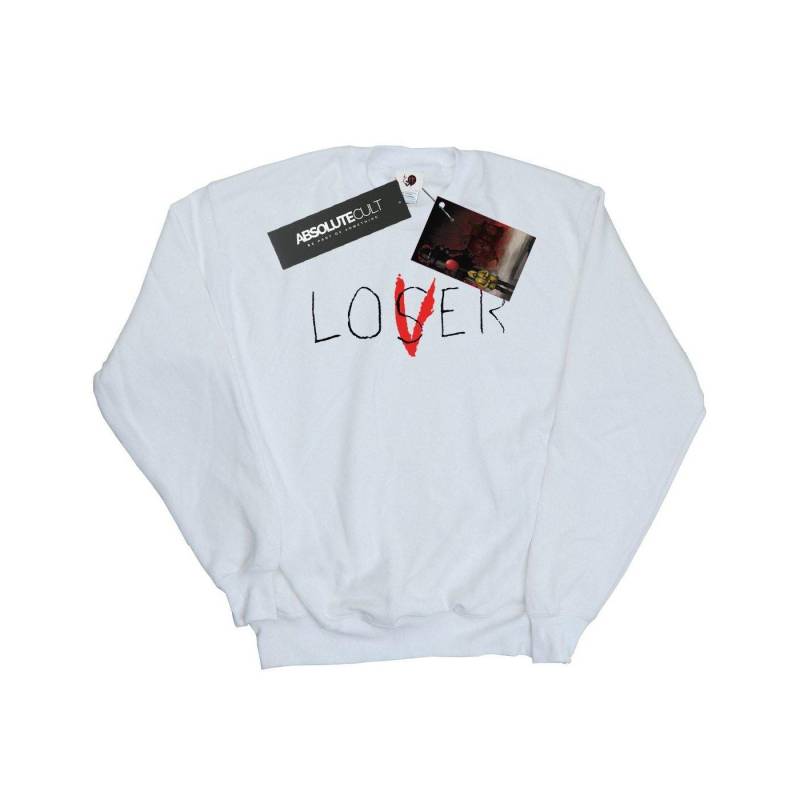 It - Loser Lover Sweatshirt, für Damen, Weiss, Größe S von It