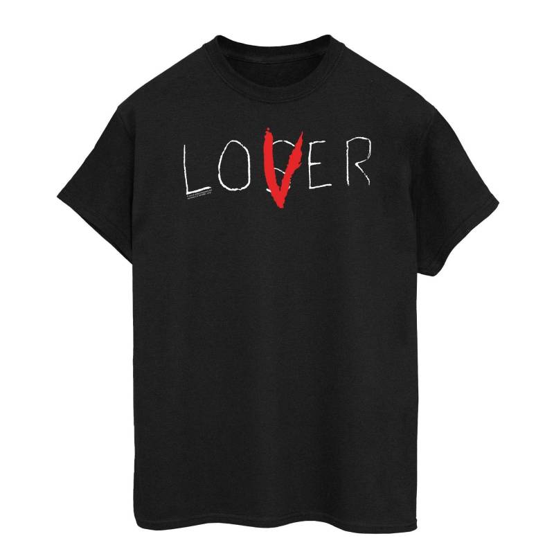 It - Loser Lover TShirt, für Damen, Schwarz, Größe 3XL von It