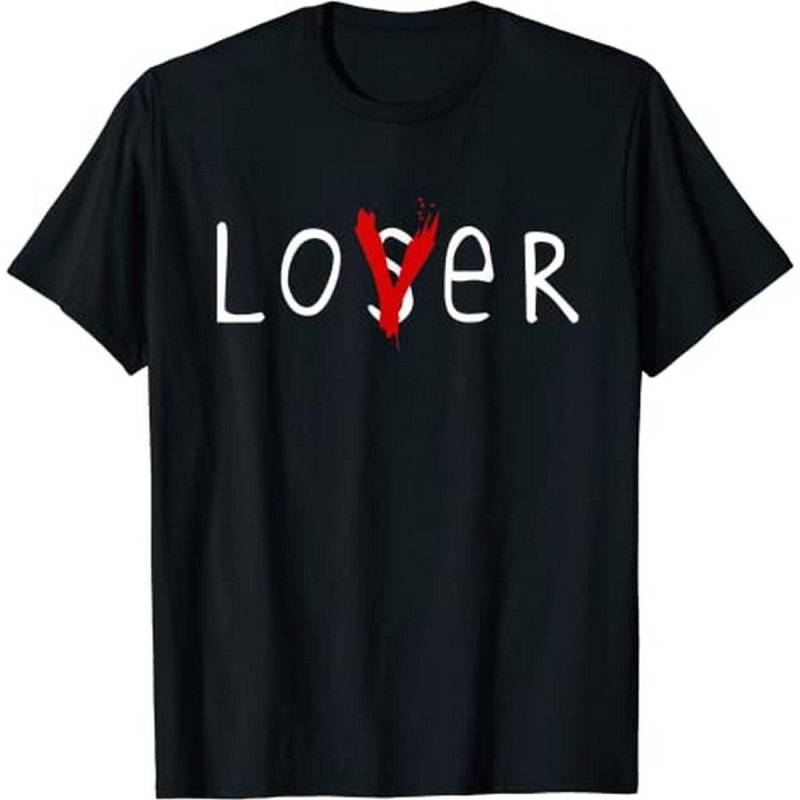 Loser Lover Tshirt Herren Schwarz 3XL von It