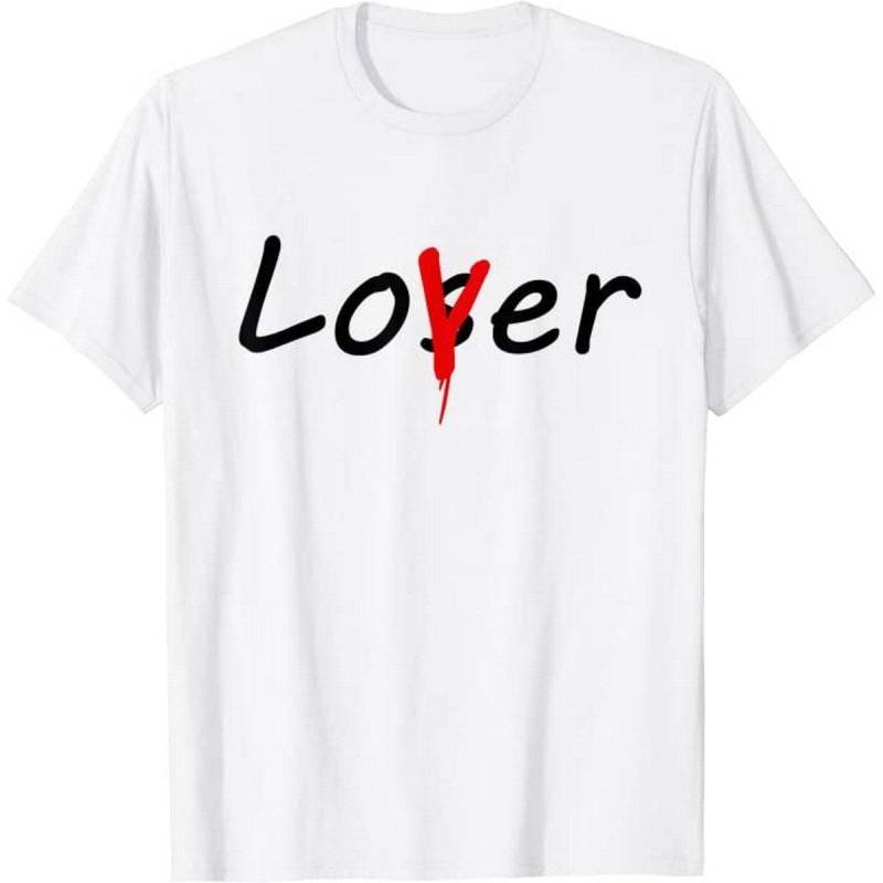 Loser Lover Tshirt Herren Weiss L von It