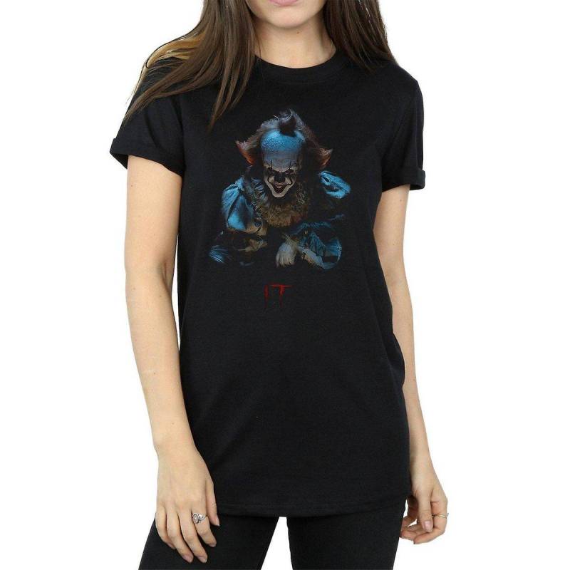 Pennywise Grin Tshirt Damen Schwarz 3XL von It