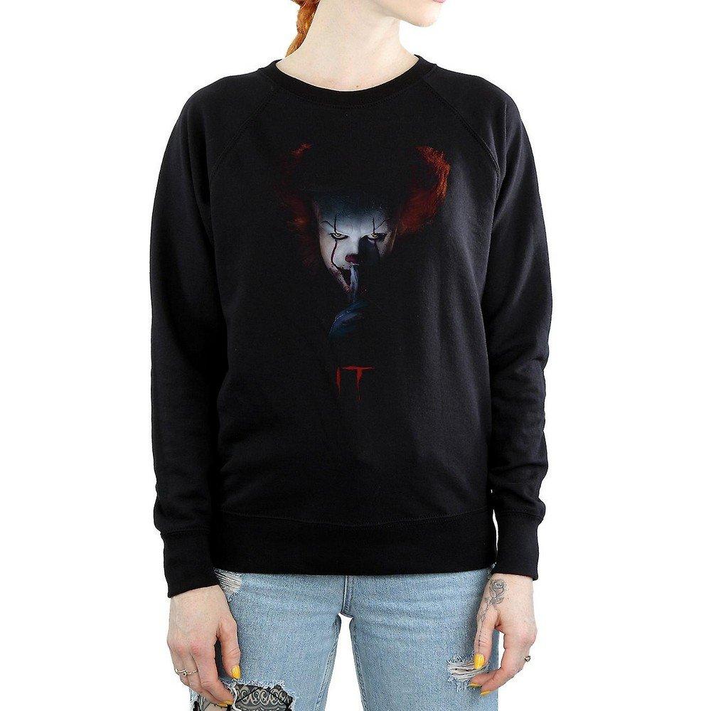 Pennywise Quiet Sweatshirt Damen Schwarz M von It