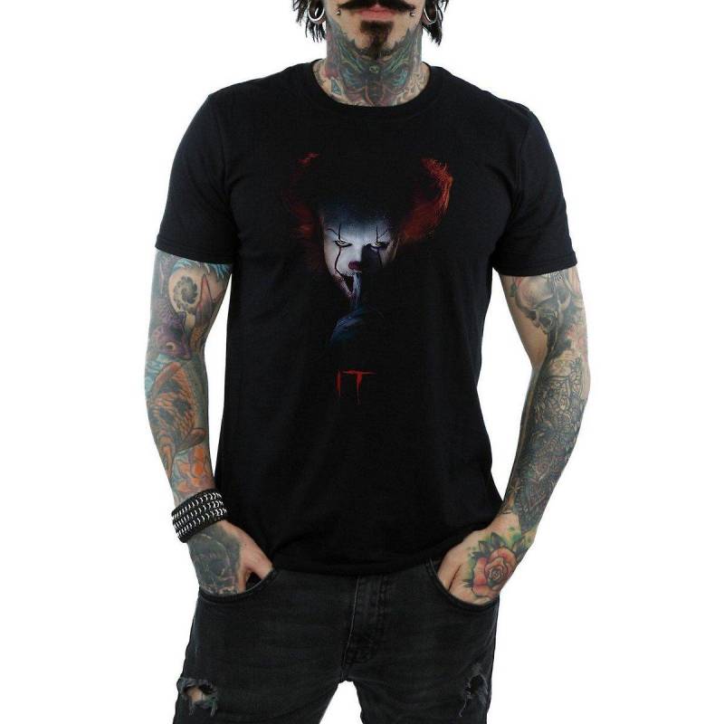 Pennywise Quiet Tshirt Herren Schwarz M von It