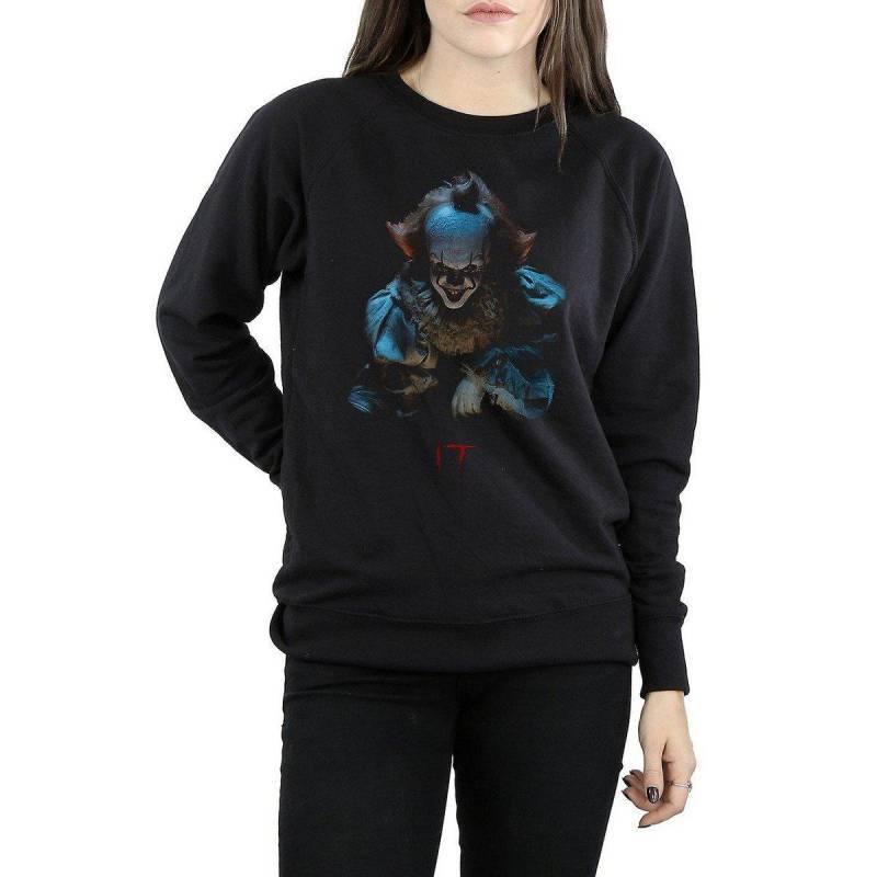 It - Sweatshirt, für Damen, Schwarz, Größe M von It