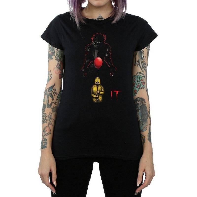 It - TShirt, für Damen, Schwarz, Größe M von It