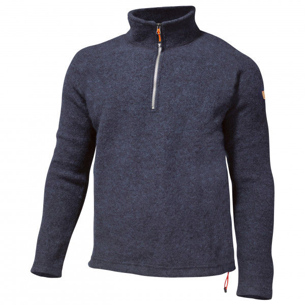 Ivanhoe of Sweden - Brodal Half Zip - Wollpullover Gr L blau von Ivanhoe of Sweden