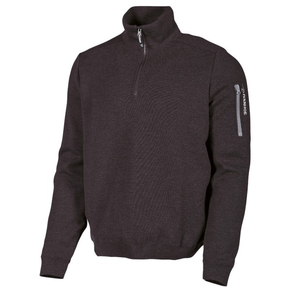 Ivanhoe of Sweden - Hadar Half Zip - Wollpullover Gr L grau von Ivanhoe of Sweden