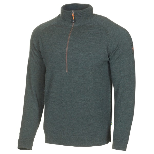 Ivanhoe of Sweden - Jojje Half Zip - Merinopullover Gr XXL grau von Ivanhoe of Sweden