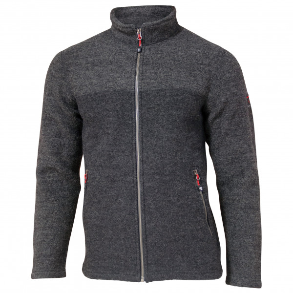 Ivanhoe of Sweden - Jon Full Zip - Wolljacke Gr M grau von Ivanhoe of Sweden