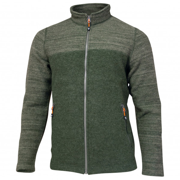 Ivanhoe of Sweden - Jon Full Zip - Wolljacke Gr S oliv von Ivanhoe of Sweden