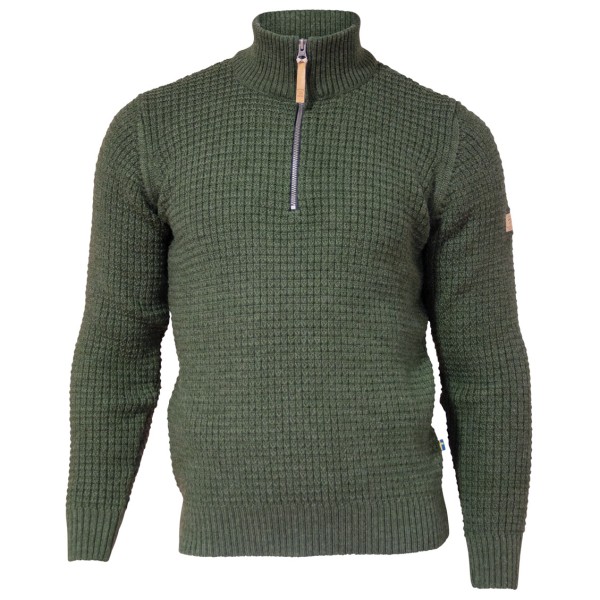 Ivanhoe of Sweden - Moritz Half Zip - Wollpullover Gr L oliv von Ivanhoe of Sweden