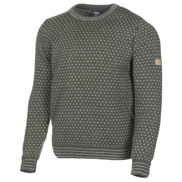 Ivanhoe of Sweden - Sverre Crewneck - Wollpullover Gr L grau von Ivanhoe of Sweden