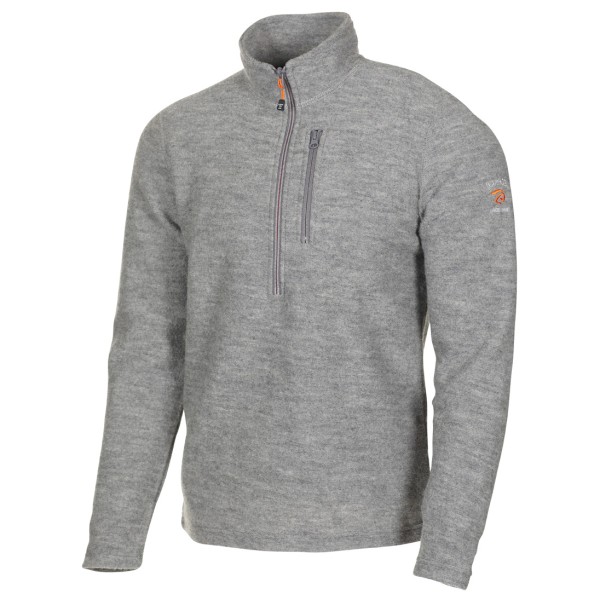 Ivanhoe of Sweden - Trille Half Zip - Wollpullover Gr S grau von Ivanhoe of Sweden