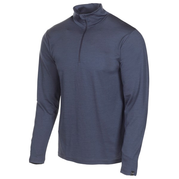 Ivanhoe of Sweden - UW Sonny Half Zip - Merinounterwäsche Gr L blau von Ivanhoe of Sweden