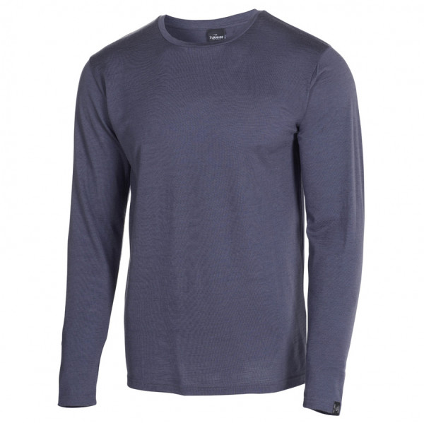 Ivanhoe of Sweden - Underwool Merino Male L/S - Merinoshirt Gr L blau von Ivanhoe of Sweden