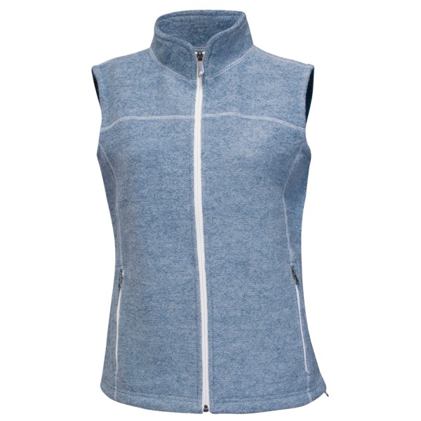 Ivanhoe of Sweden - Women's Beata Vest - Wollgilet Gr 36;38;40;42;44 blau;grau von Ivanhoe of Sweden