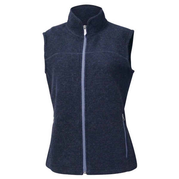 Ivanhoe of Sweden - Women's Beata Vest - Wollgilet Gr 38 blau von Ivanhoe of Sweden