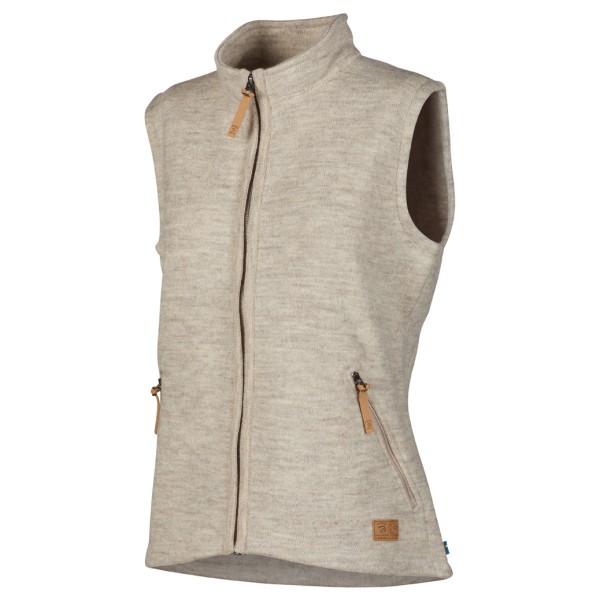 Ivanhoe of Sweden - Women's NLS Coco Vest - Wollgilet Gr 36;38;40;42;44;46 beige;grau/beige von Ivanhoe of Sweden