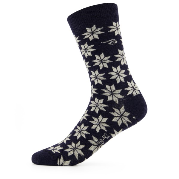 Ivanhoe of Sweden - Women's Wool Sock Snowflake - Merinosocken Gr 35-38 grau von Ivanhoe of Sweden