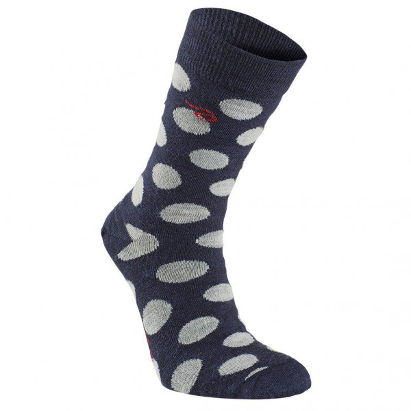 Ivanhoe of Sweden - Wool Sock Dot - Merinosocken Gr 35-38 blau von Ivanhoe of Sweden