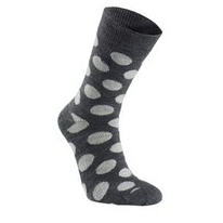 Ivanhoe of Sweden - Wool Sock Dot - Merinosocken Gr 35-38 grau von Ivanhoe of Sweden