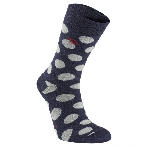 Ivanhoe of Sweden - Wool Sock Dot - Merinosocken Gr 39-42 blau von Ivanhoe of Sweden