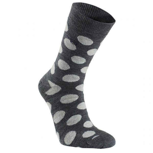 Ivanhoe of Sweden - Wool Sock Dot - Merinosocken Gr 39-42 grau von Ivanhoe of Sweden