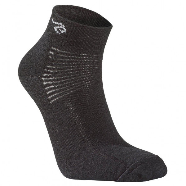 Ivanhoe of Sweden - Wool Sock Low - Merinosocken Gr 39-42 grau/schwarz von Ivanhoe of Sweden