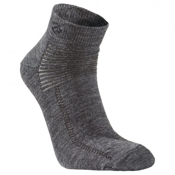 Ivanhoe of Sweden - Wool Sock Low - Merinosocken Gr 39-42 grau von Ivanhoe of Sweden